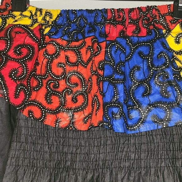 Kente Cloth maxi dress - Picture 4 of 5